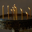 GoldSprings Birthday Candles – Soy Wax – Gold