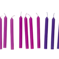 GoldSprings Birthday Design Candles – Soy Wax – Purple