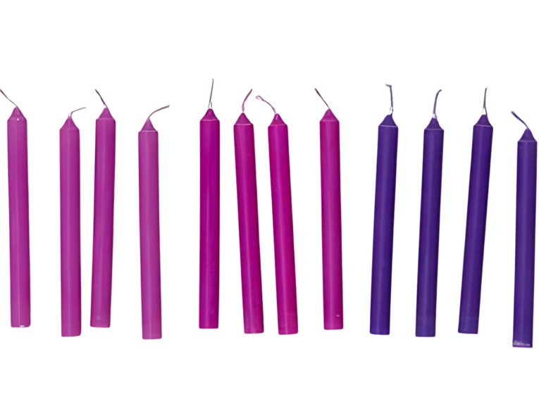 GoldSprings Birthday Design Candles – Soy Wax – Purple